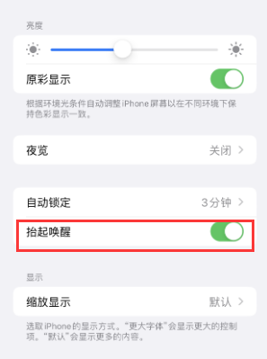 揭阳苹果授权维修站分享iPhone轻点无法唤醒怎么办