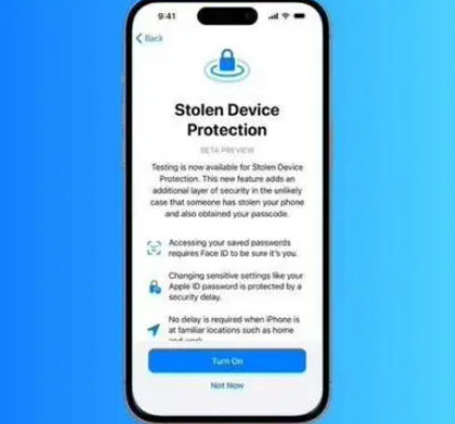 揭阳苹果授权维修店分享被盗设备保护功能开启方法 