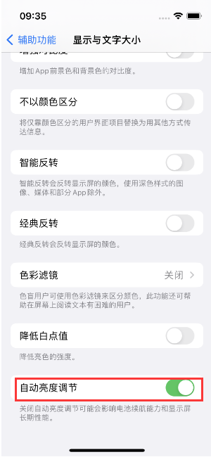 揭阳苹果15维修店分享iPhone 15 Pro系列屏幕亮度 